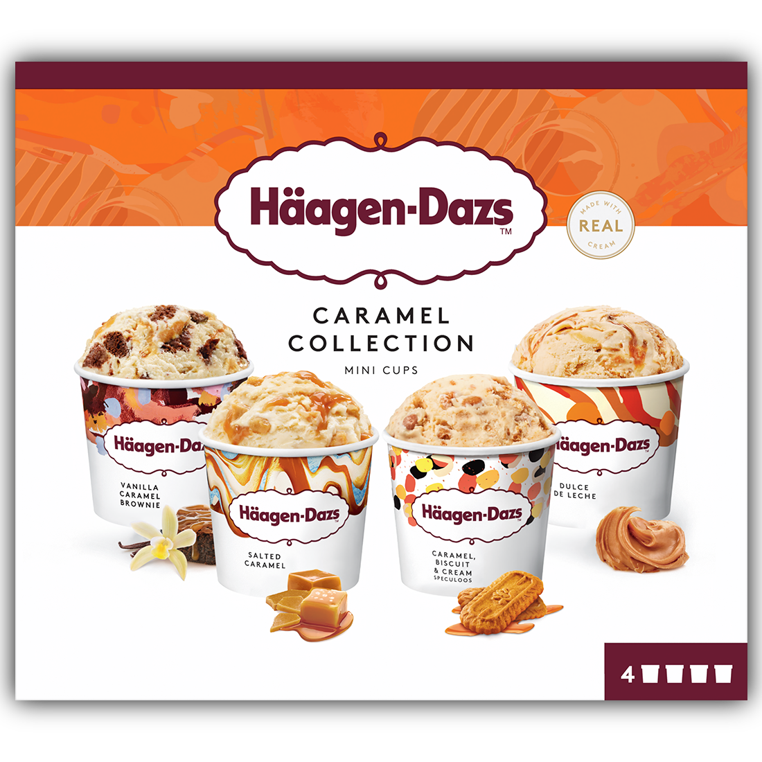 Caramel Mini Cup Multipack